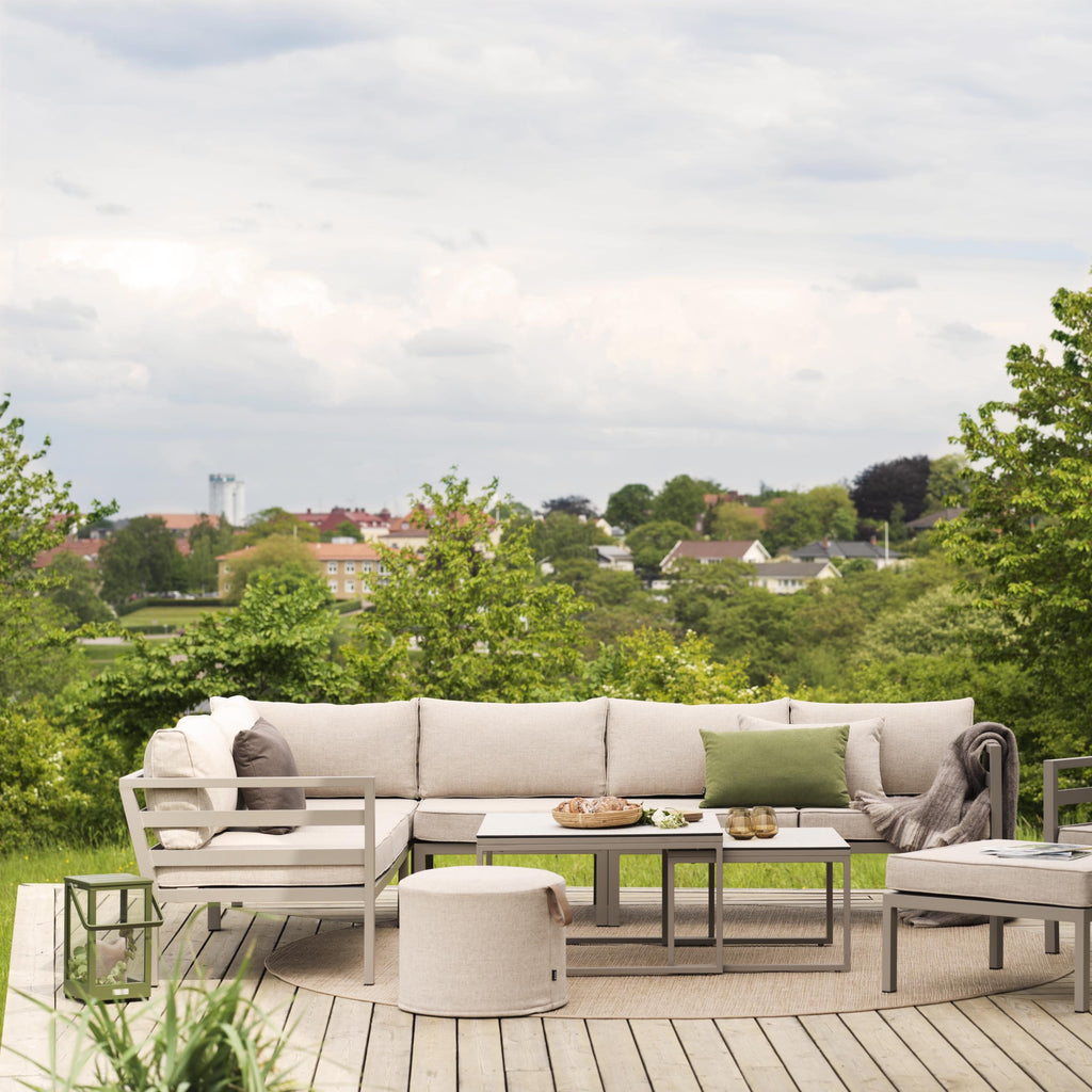 WELDON Outdoor-Ecksofa-Set