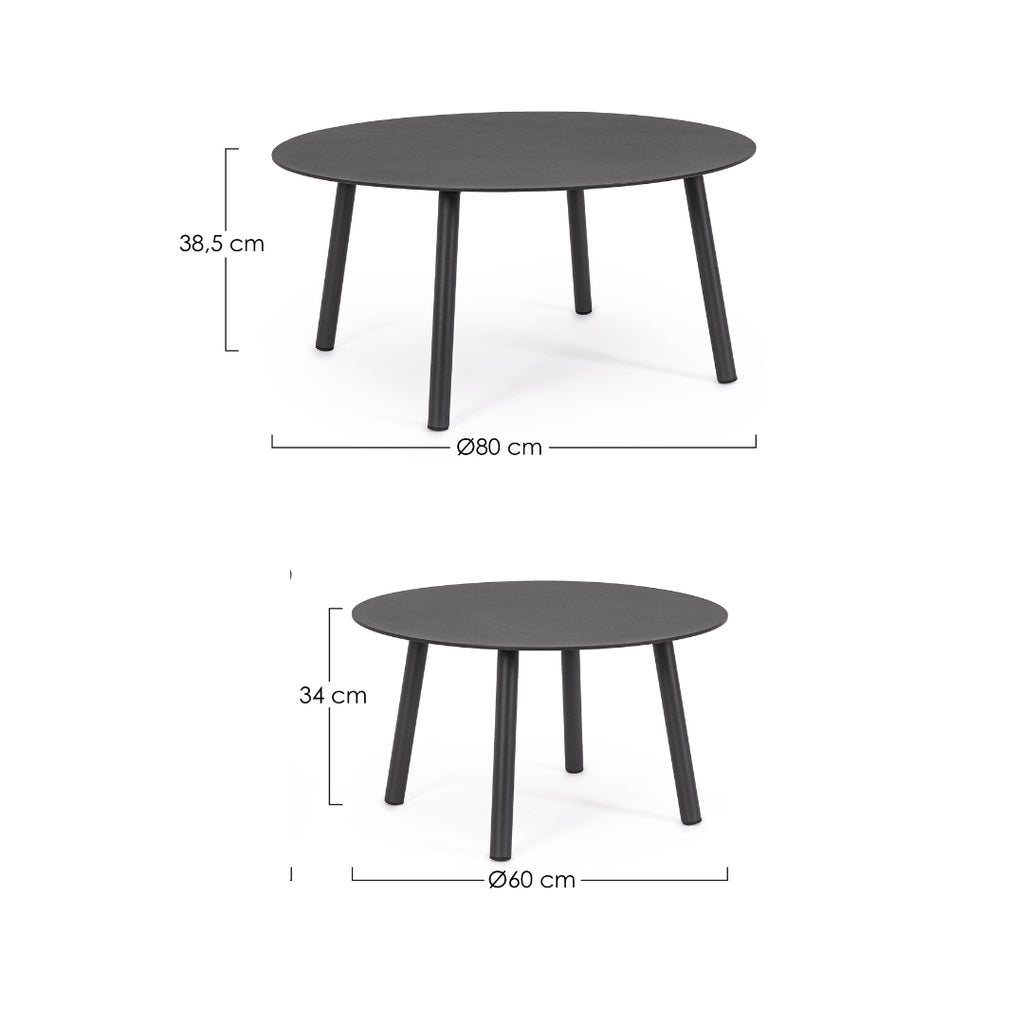 JACINTA Outdoor Sofa Set Dimensions - Bizzotto | Milola