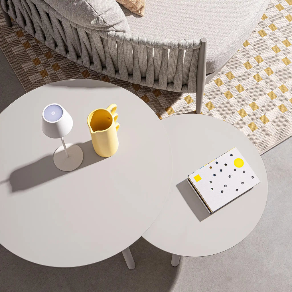 JACINTA Outdoor Sofa Set in Moon Sand - Bizzotto | Milola