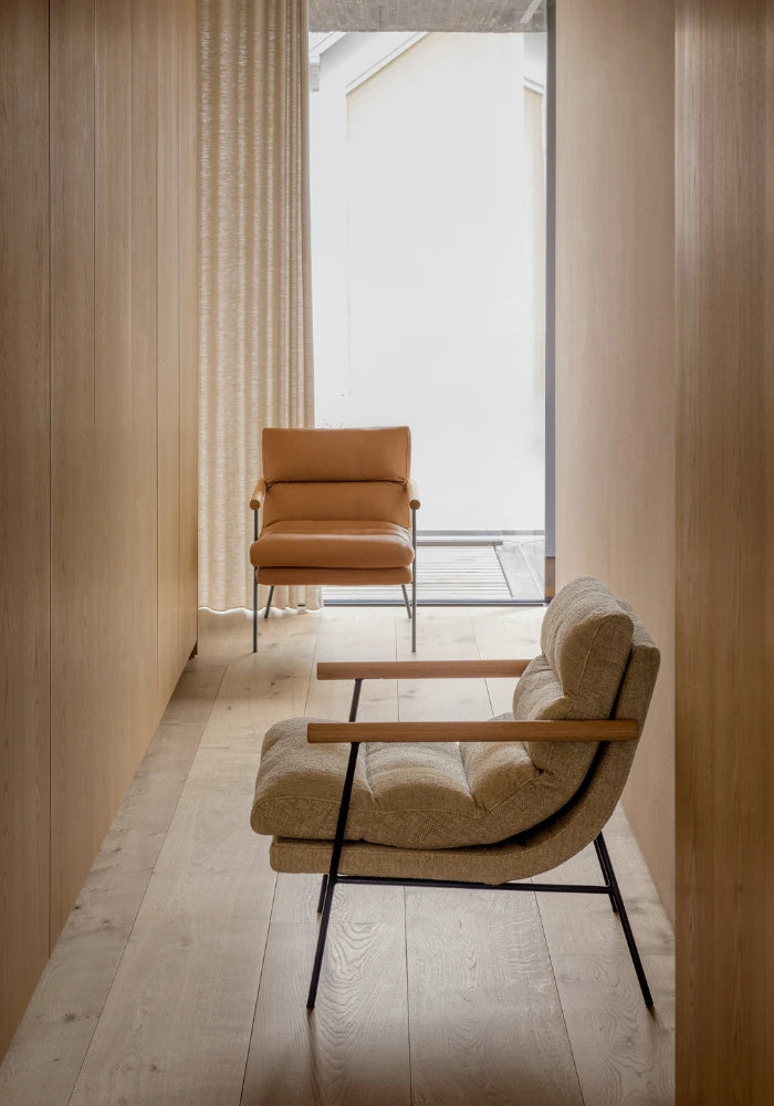 BILL Armchairs SITS Grey and Brown Milola