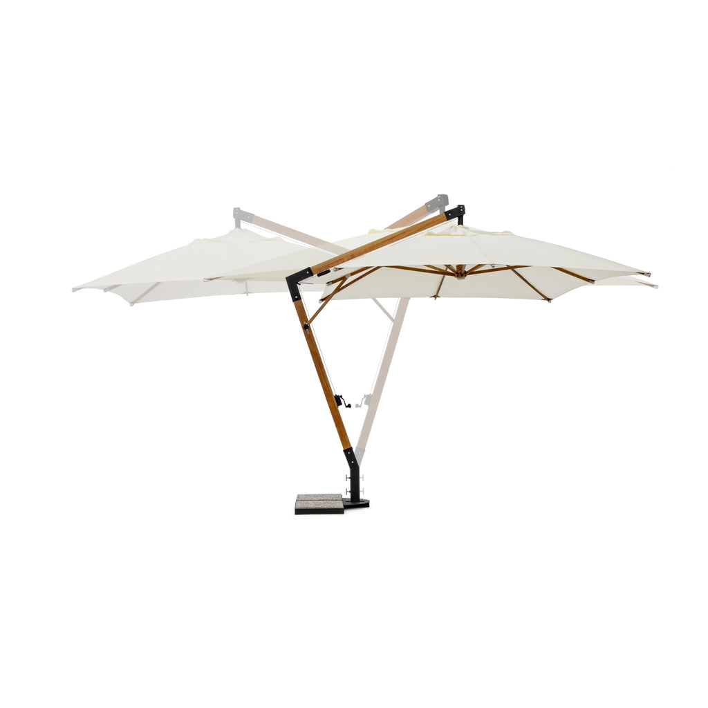 CAPUA Natural Hanging Outdoor Parasol - Bizzotto | Milola