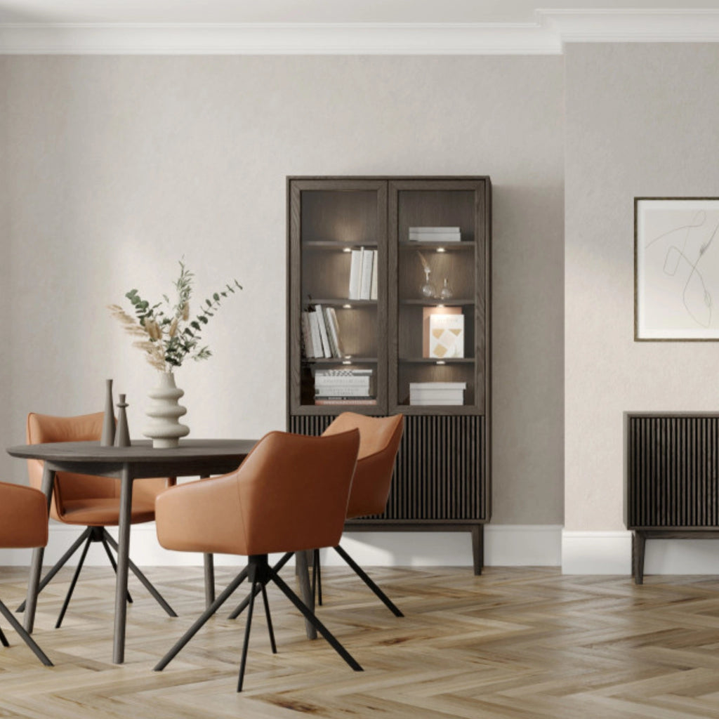 CASØ NORD Extendable Wooden Round Dining Table - Nordic Style - Caso | Milola