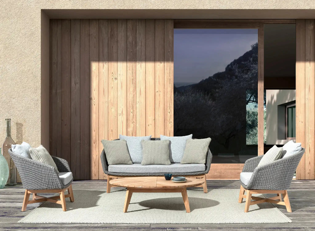 COACHELLA Outdoor Sofa in Stone - Bizzotto | Milola