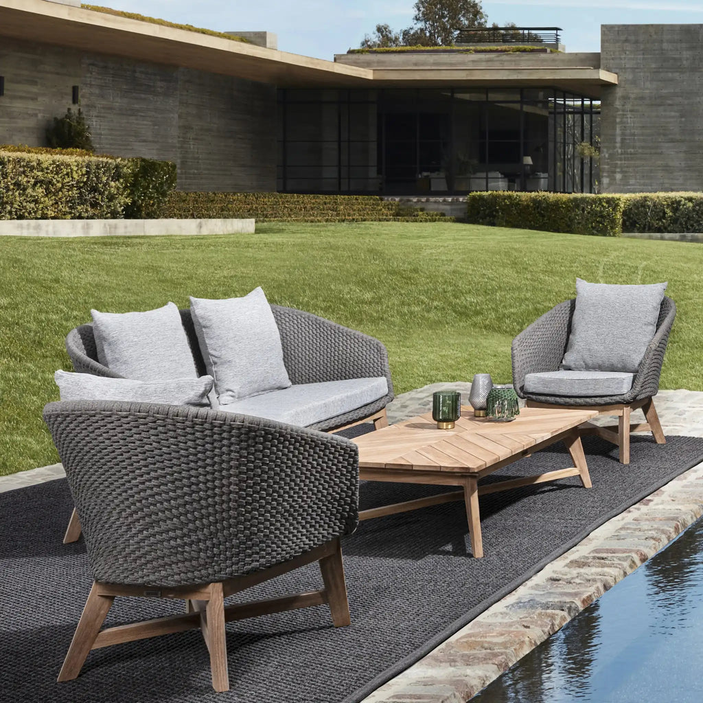 COACHELLA Outdoor Sofa in Stone - Bizzotto | Milola