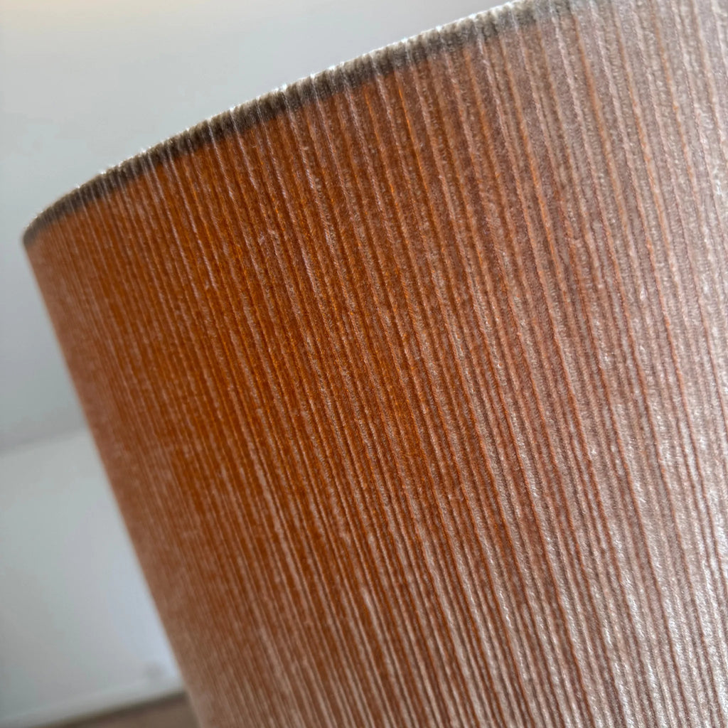 CROSS Lamp with Champagne Velvet Ribbed Shade - Masterlight | Milola