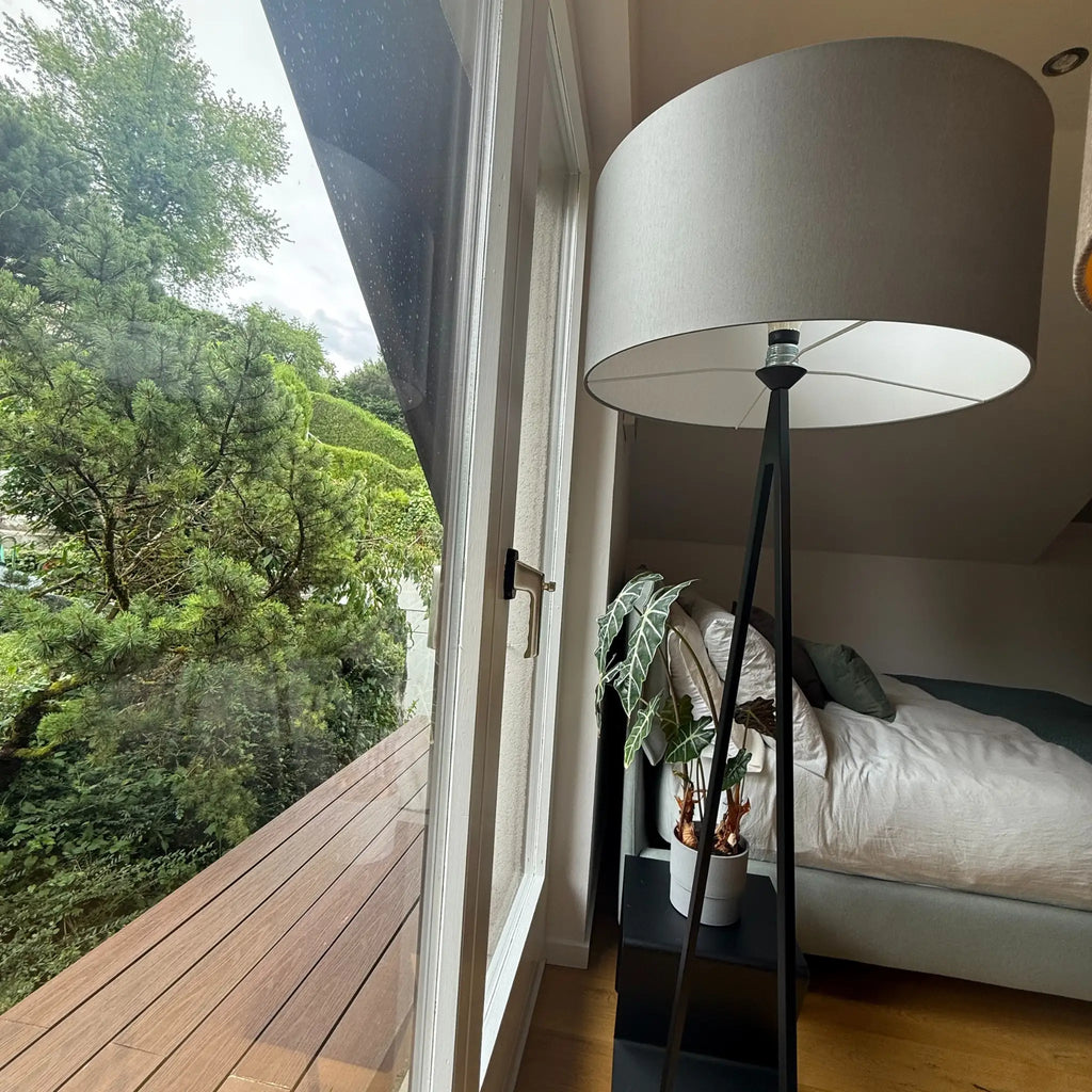 CROSS Lamp with Grey Shade - Masterlight | Milola