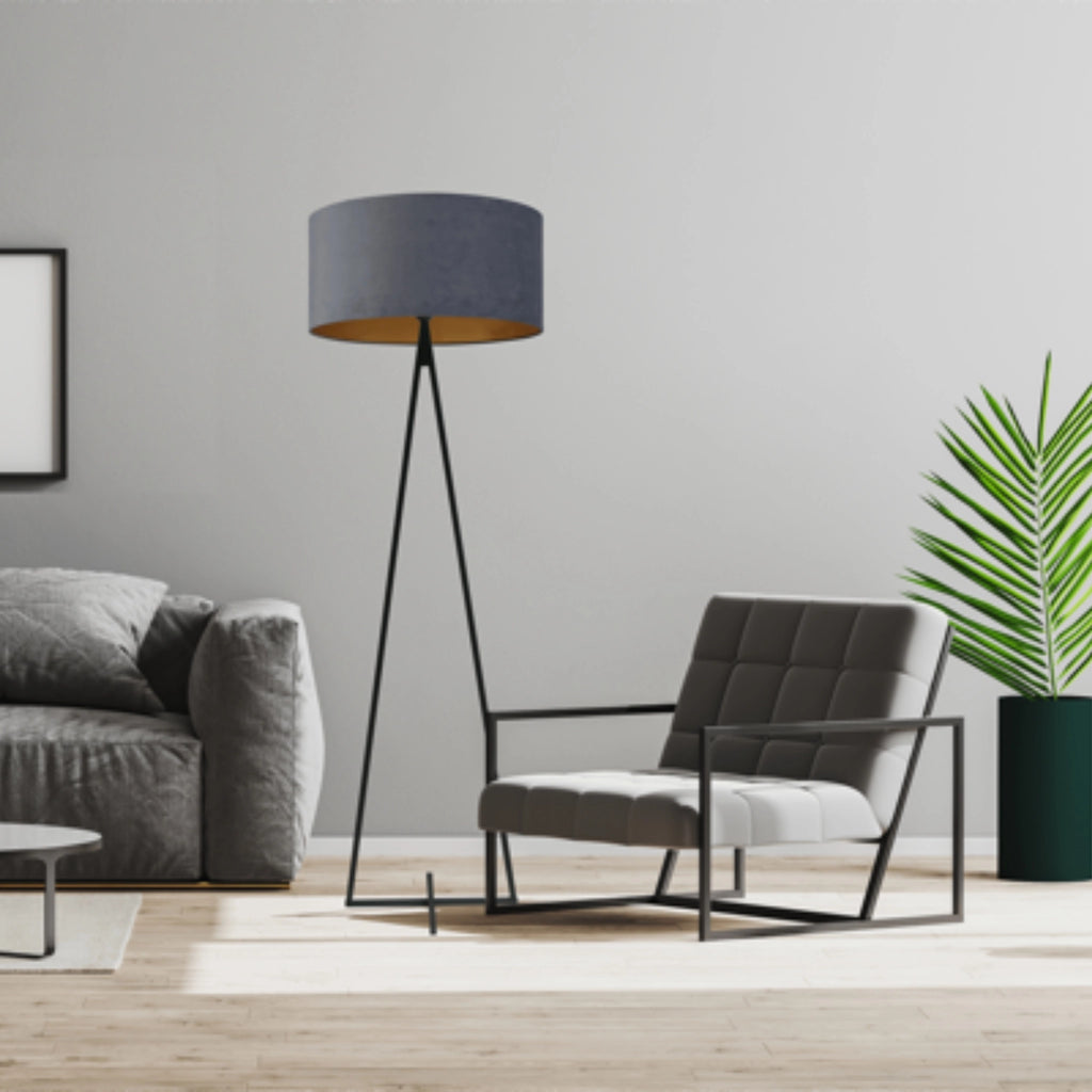 CROSS Lamp with Grey Shade - Masterlight | Milola