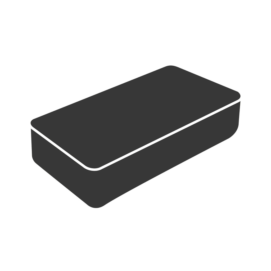 Cover 1 for Single Sunbeds & Sunloungers in Black - Cane-Line | Milola