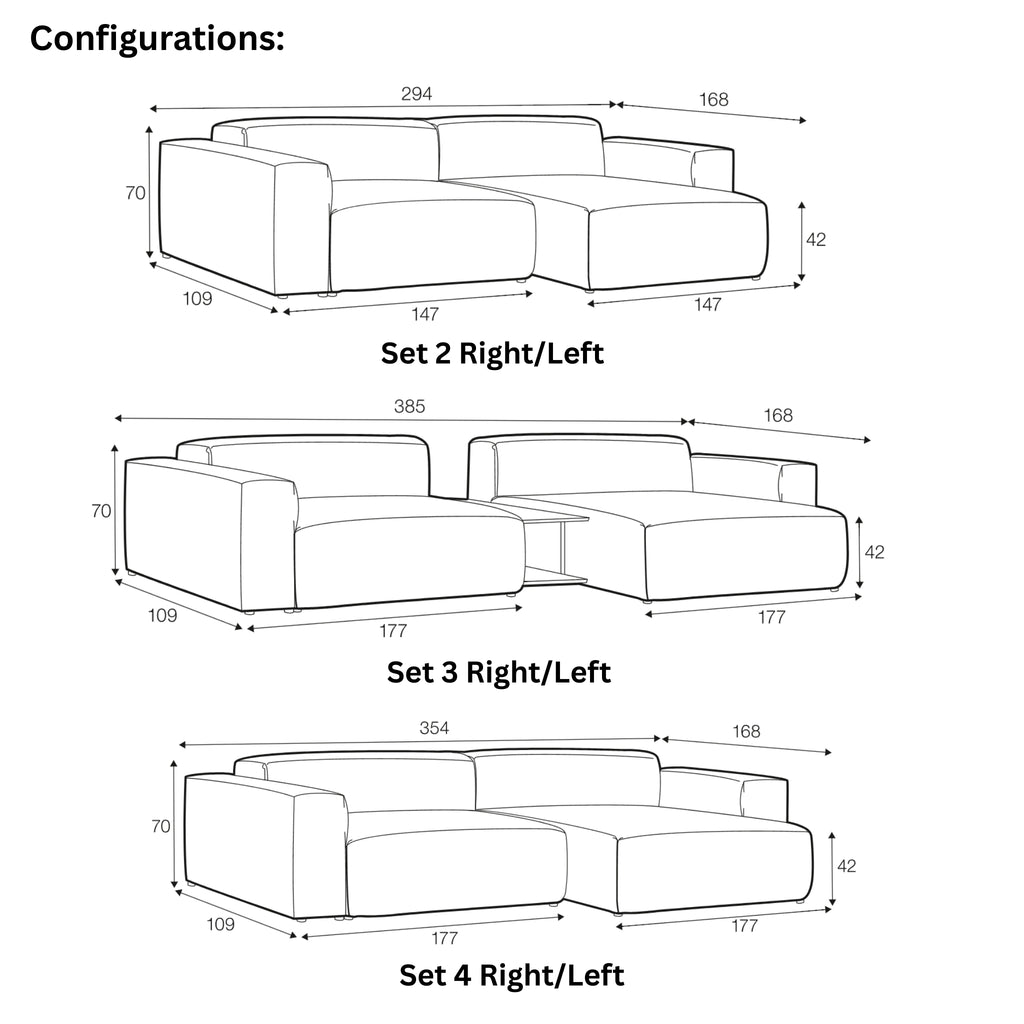EDDA Modular Corner Sofa