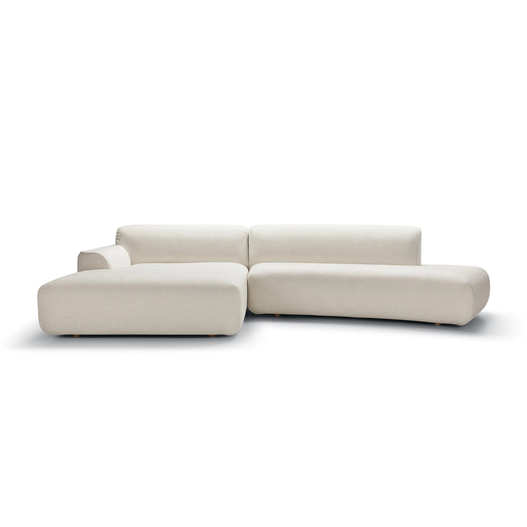 EMILY Corner Sofa in Natural - Sits | Milola