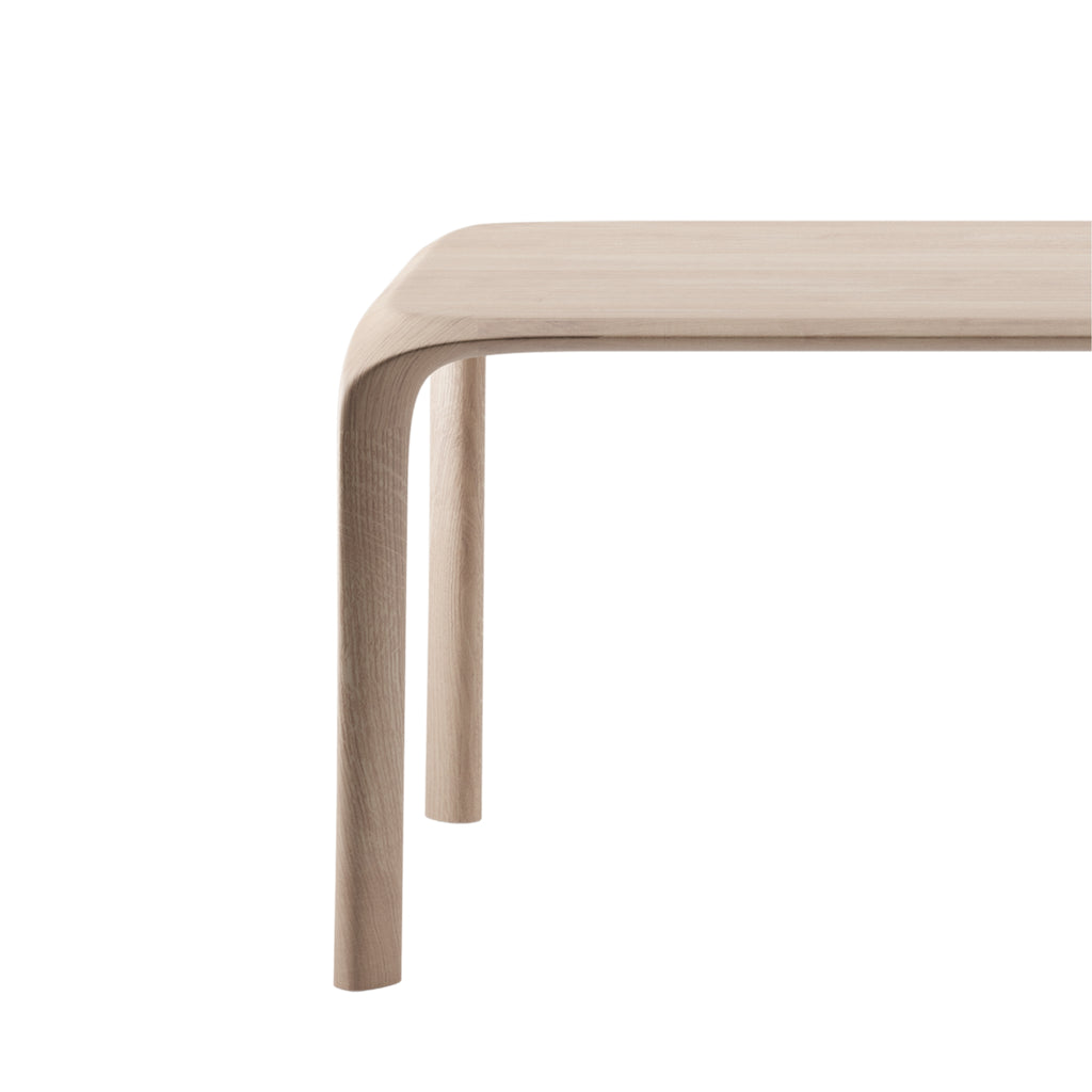 GING Dining Table in Oak Natural Soap - Artisan | Milola