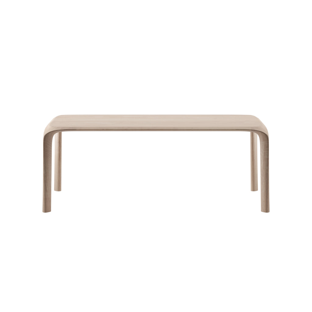 GING Dining Table in Oak Natural Soap - Artisan | Milola