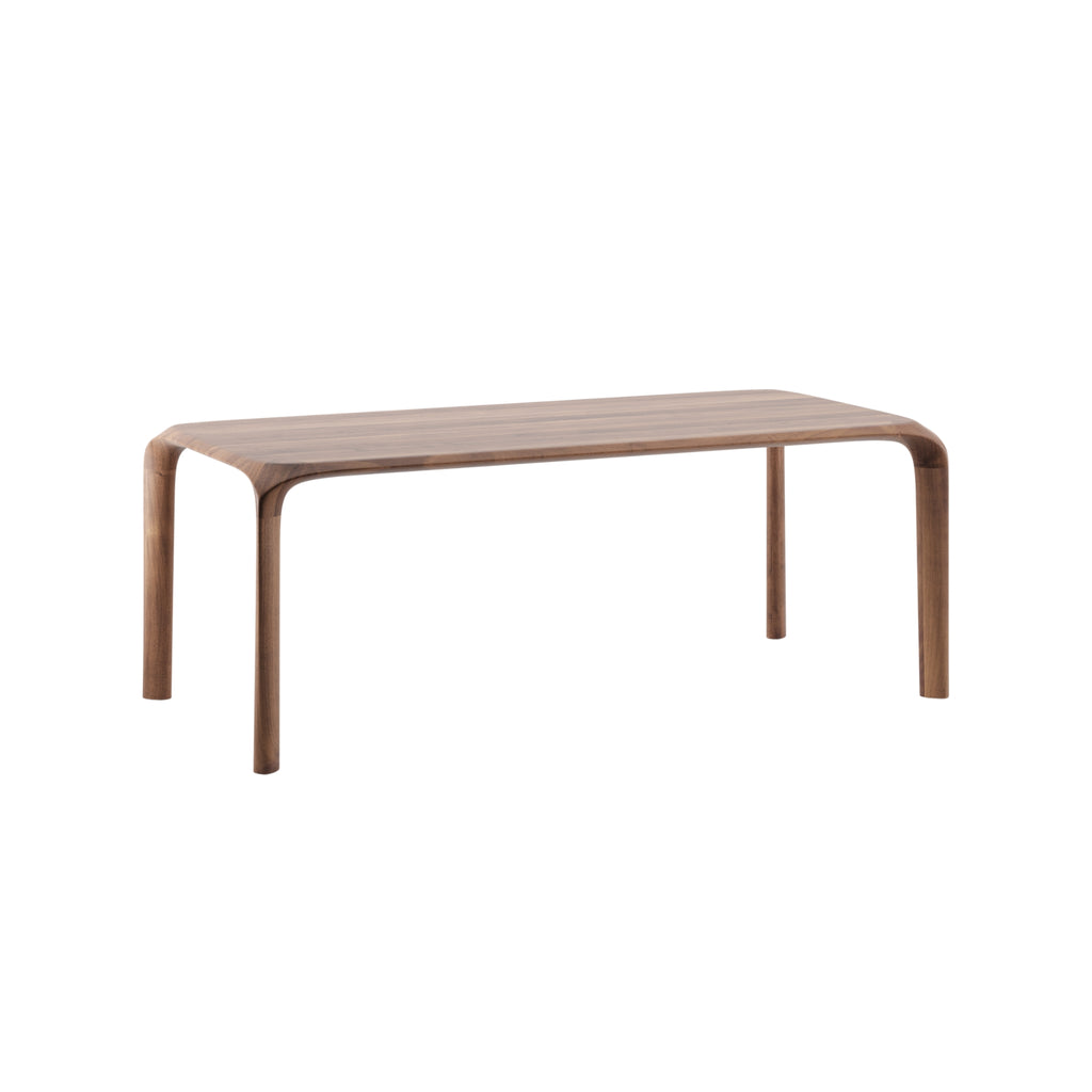GING Dining Table in Walnut Natural Oil - Artisan | Milola
