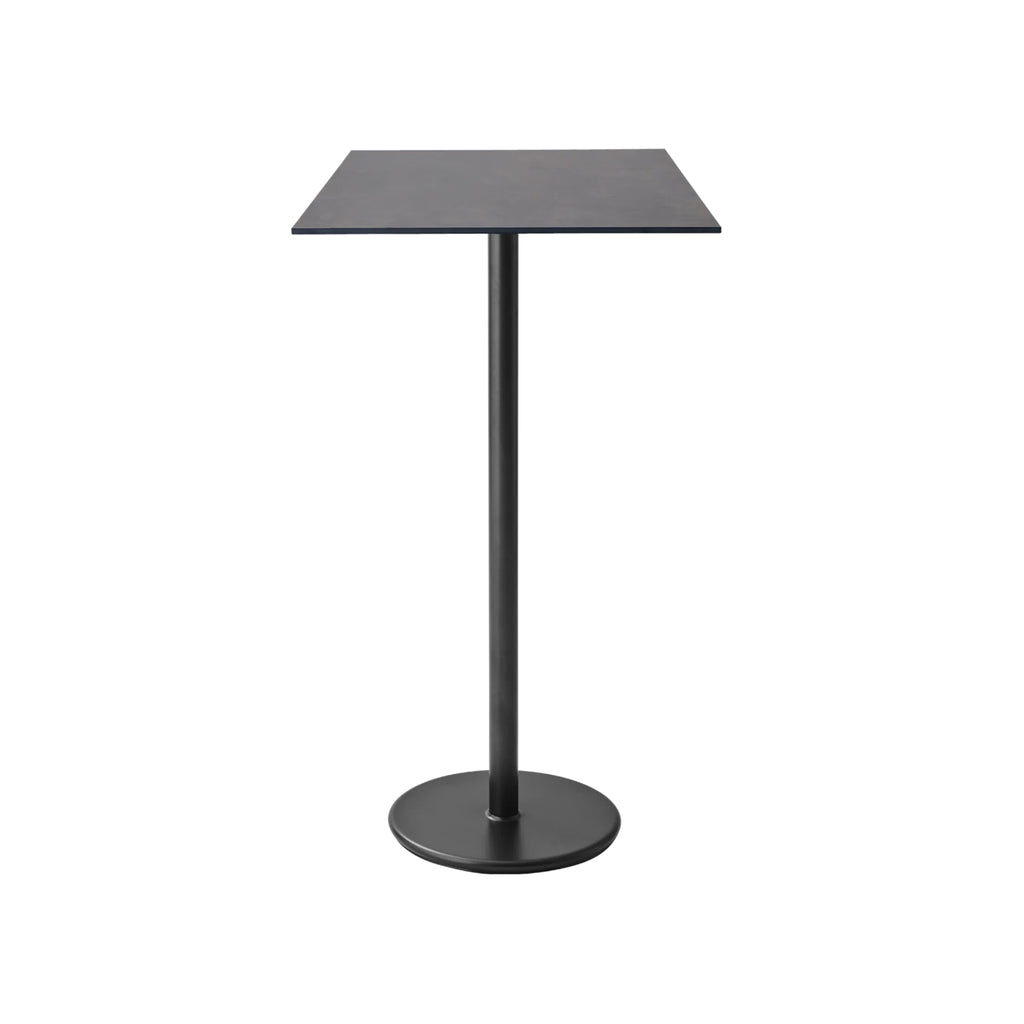 GO Outdoor Bar Table  in Lave Grey with Dark Grey HPL - Cane-Line | Milola
