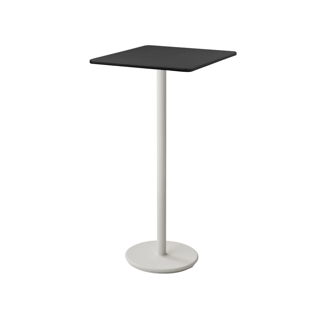 GO Outdoor Bar Table in Sand with Lava Grey Top - Cane-Line | Milola