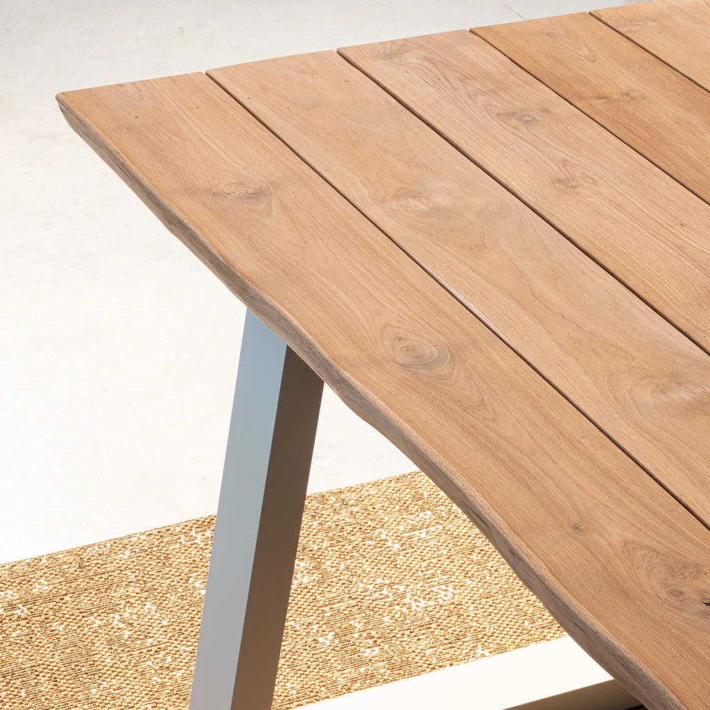 LEGEND Silk Teak Outdoor Dining Table - Bizzotto | Milola