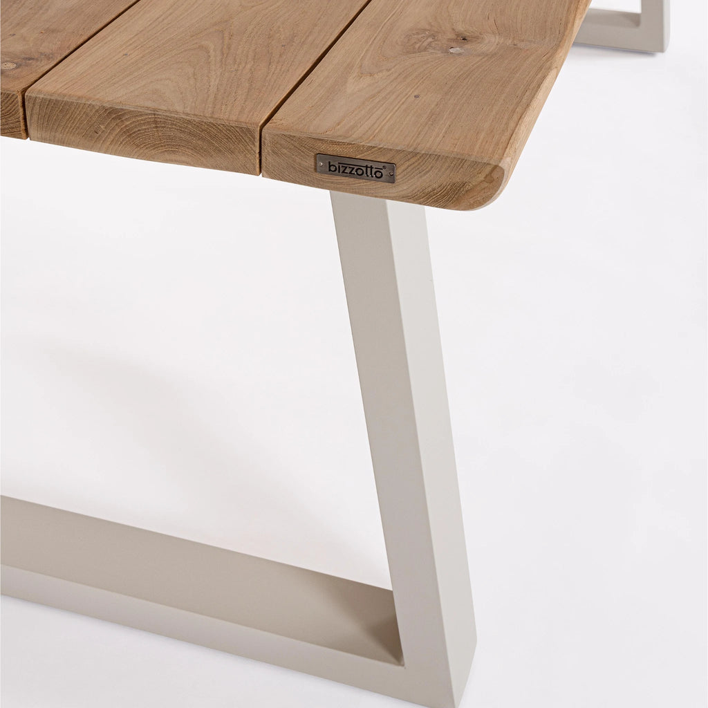 LEGEND Silk Teak Outdoor Dining Table - Bizzotto | Milola
