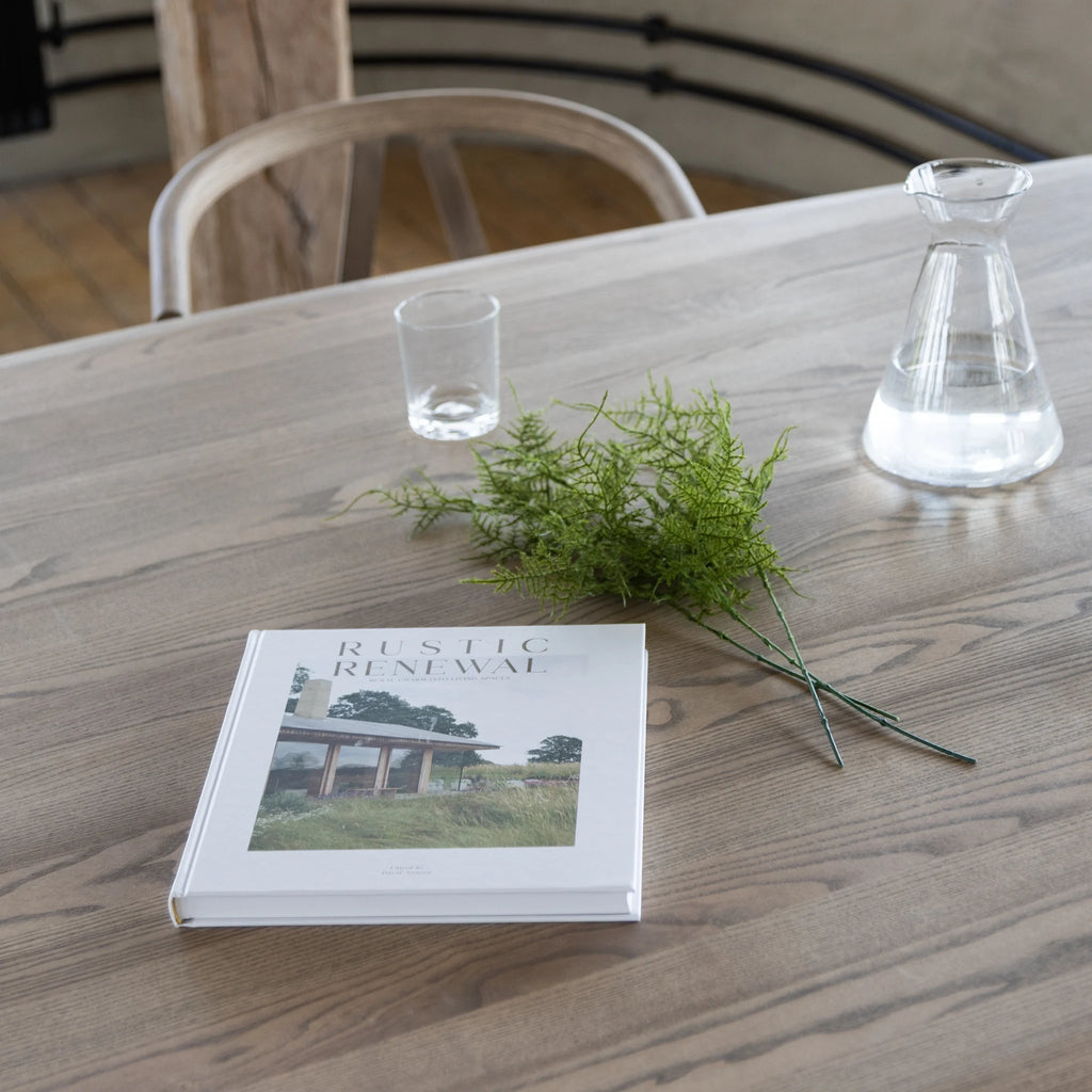 LONGBOAT Dining Table in Dark Grey Oiled Ash - Kristensen | Milola