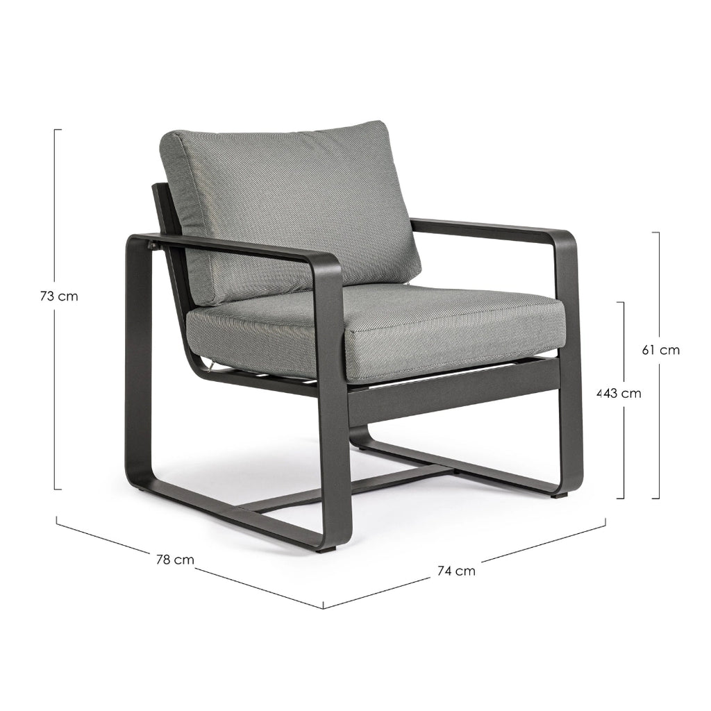 MERRIGAN Outdoor Sofa Set Dimensions - Bizzotto | Milola