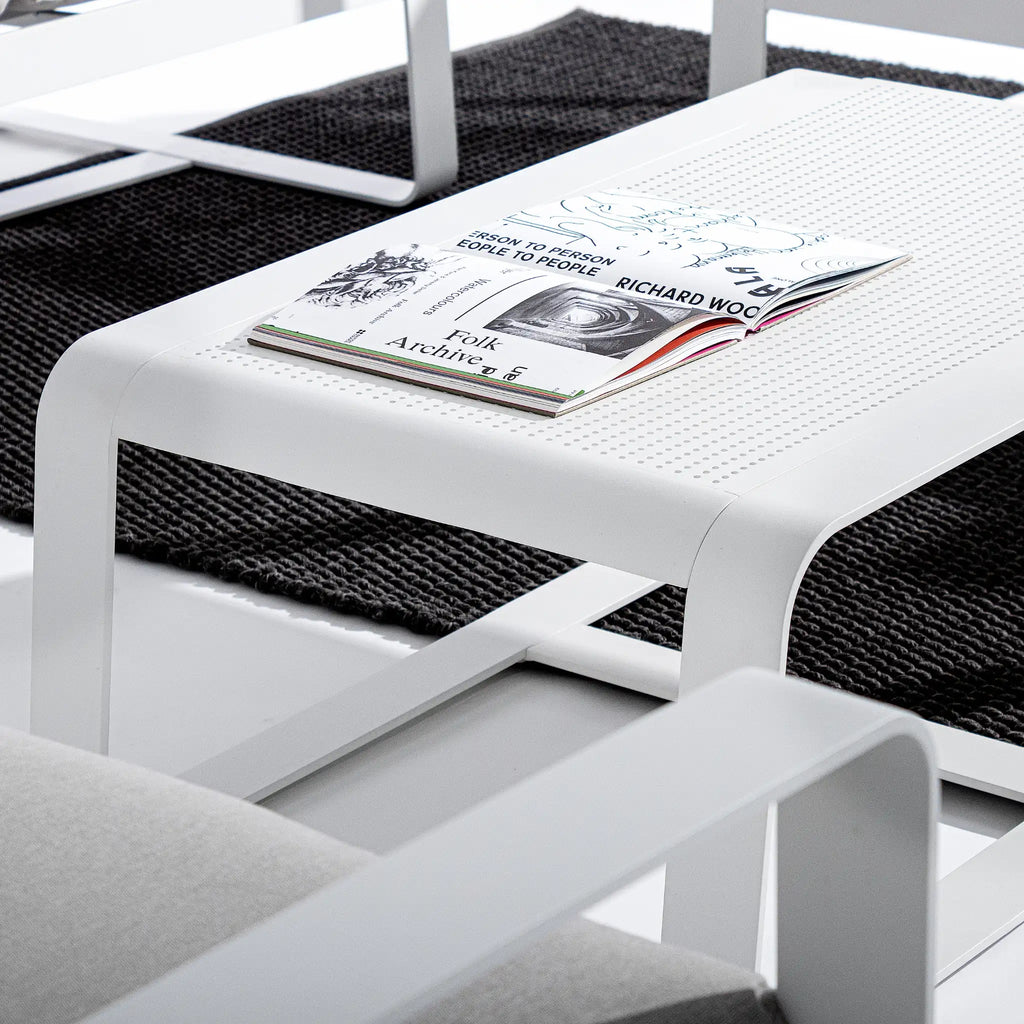 MERRIGAN Outdoor Sofa Set in White - Bizzotto | Milola