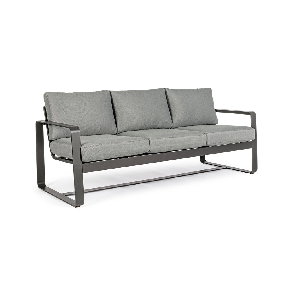 MERRIGAN Outdoor Sofa Set in Charcoal - Bizzotto | Milola