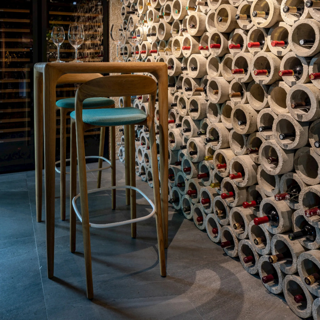 NEVA Light Bar Chair H.65 in Walnut Natural Oil - Artisan | Milola