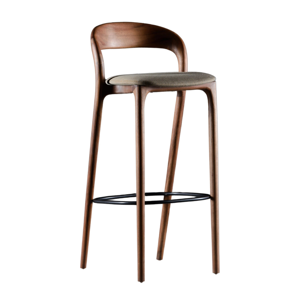 NEVA Light Bar Chair H.65 in Walnut Natural Oil - Artisan | Milola