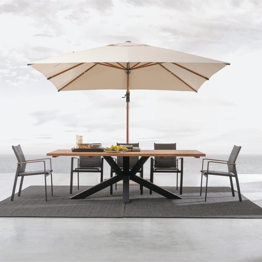 ORION Outdoor Parasol in Beige - Bizzotto | Milola