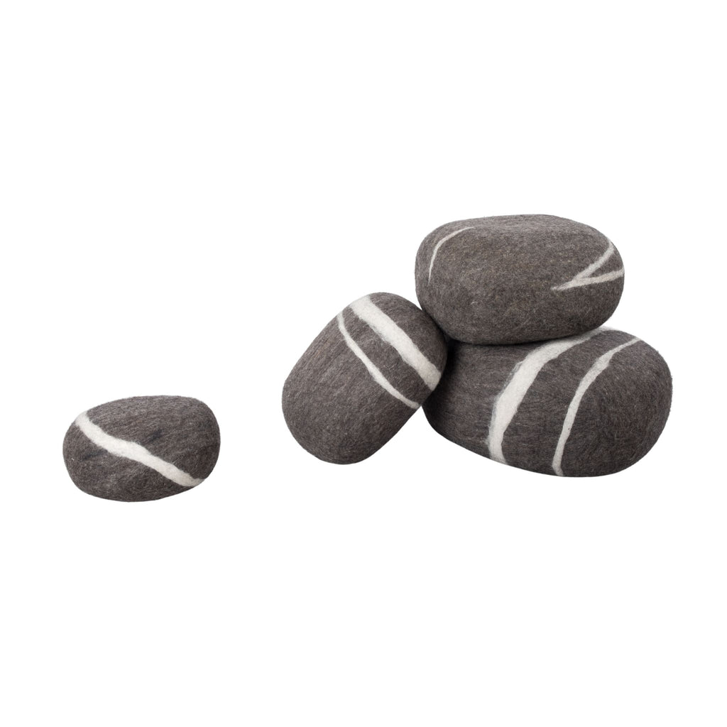 OSKAR Felt Pebble Pouf - Minimalist - Myfelt | Milola