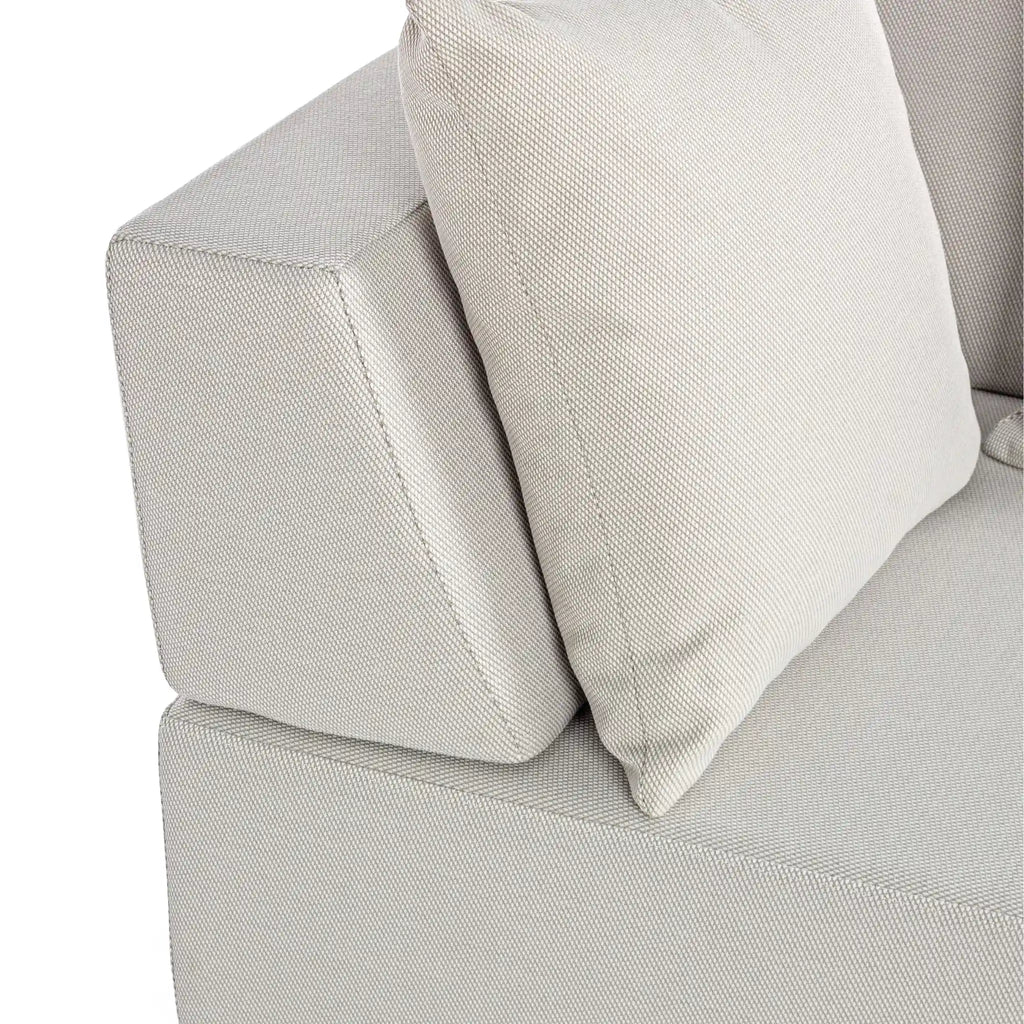 Piper Corner Sofa Set in Sand Beige - Bizzotto | Milola
