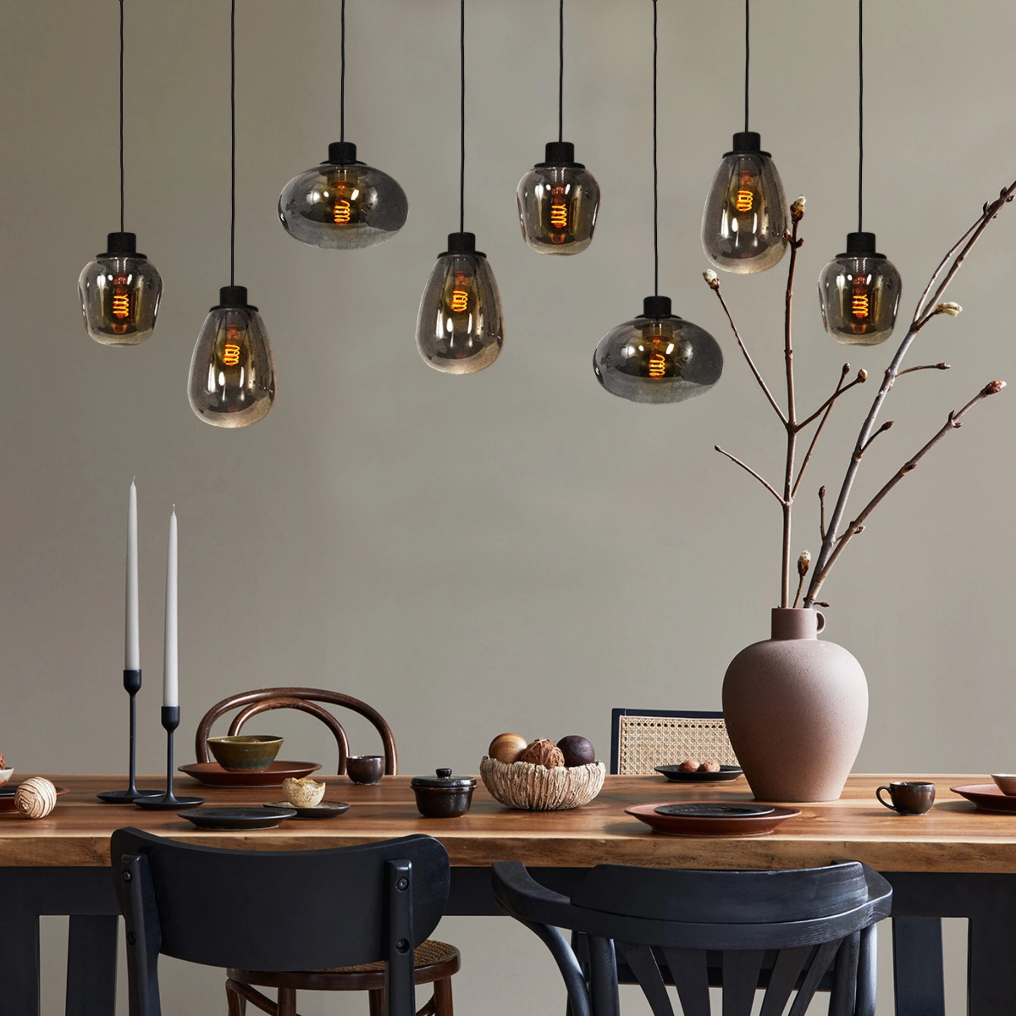 REFLEXION Pendant Lights with 8 Pendants - Steinhauer | Milola