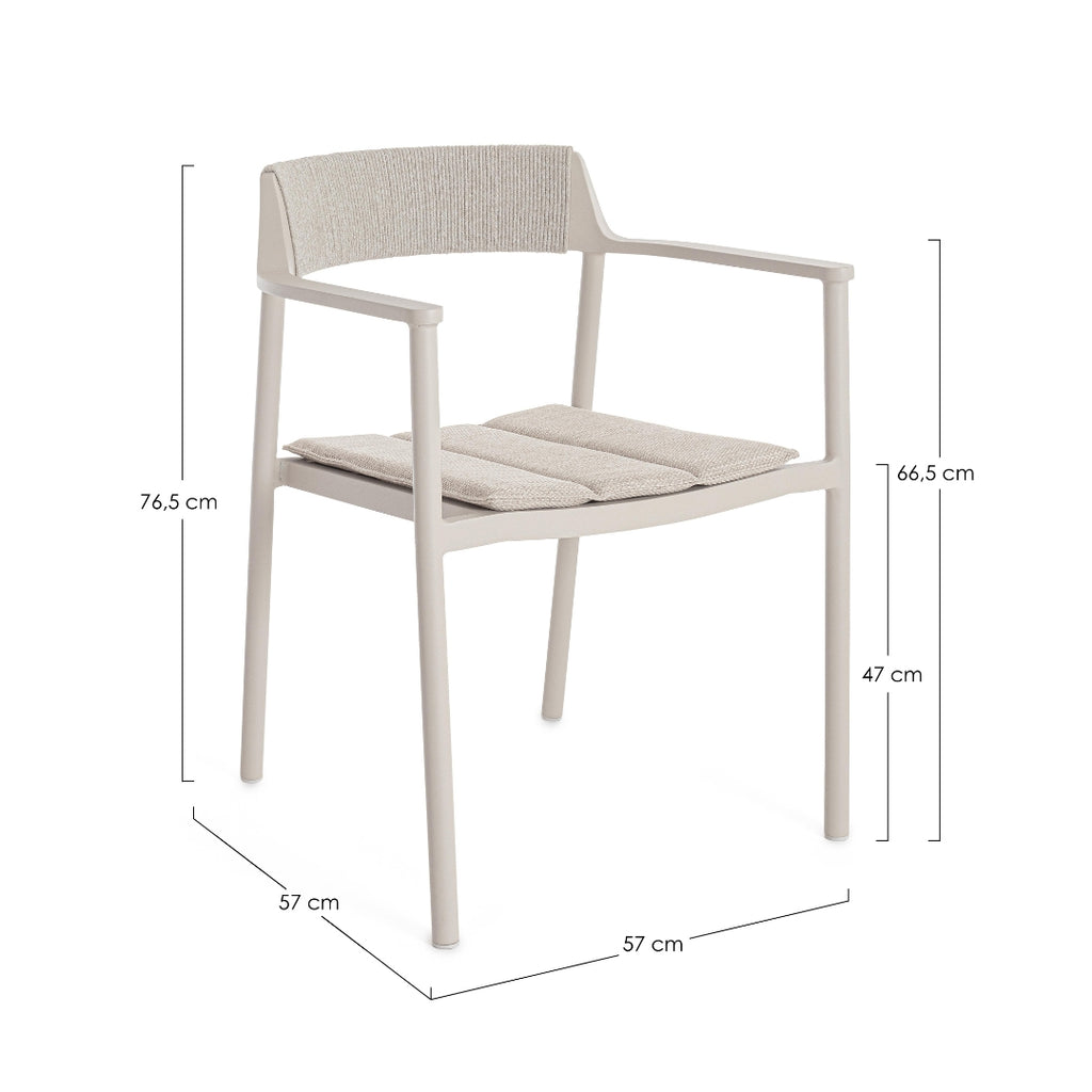 ROPERY MORNY Outdoor Dining Dimensions - Bizzotto | Milola