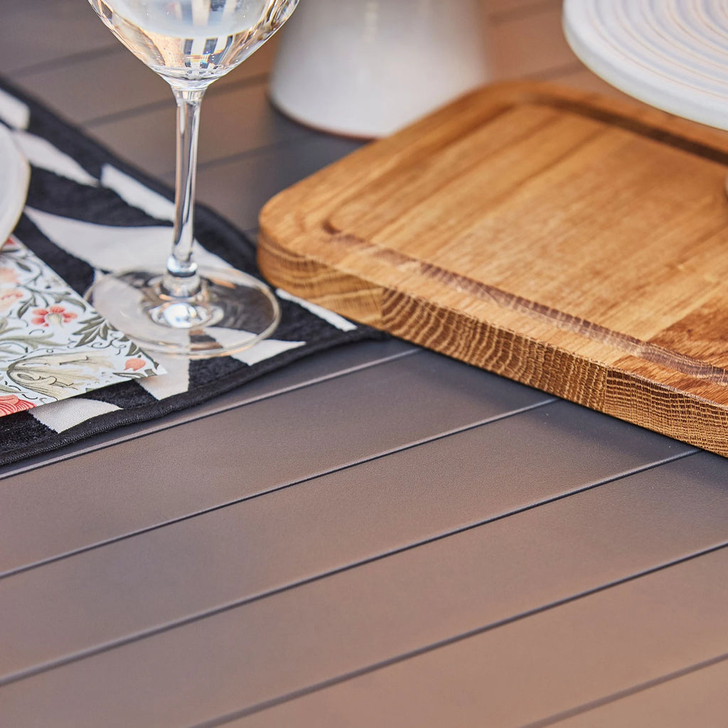RIALTO - Extendable Outdoor Dining Table - in Aluminium - Suns | Milola
