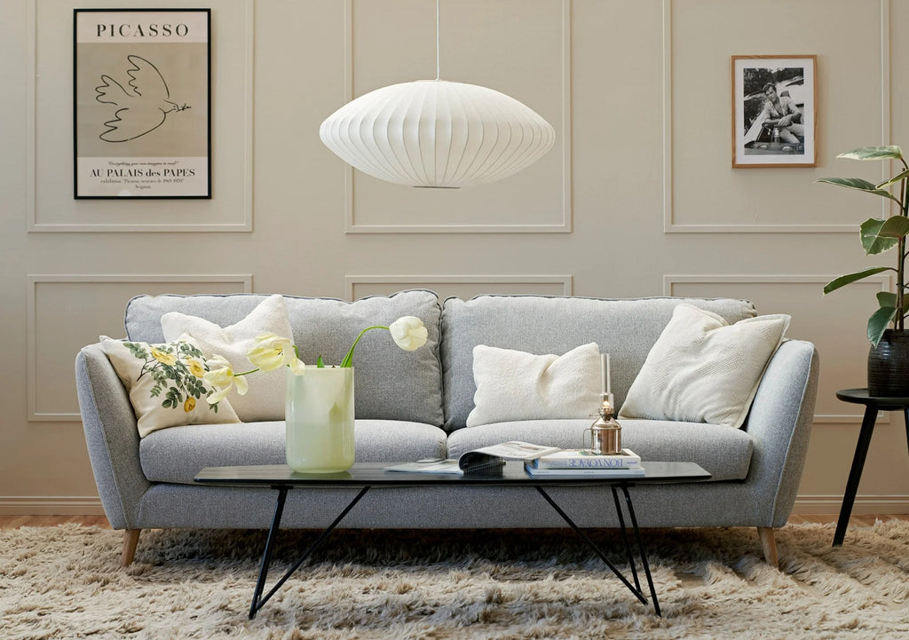 STELLA Sofa in Light Grey - Sits | Milola