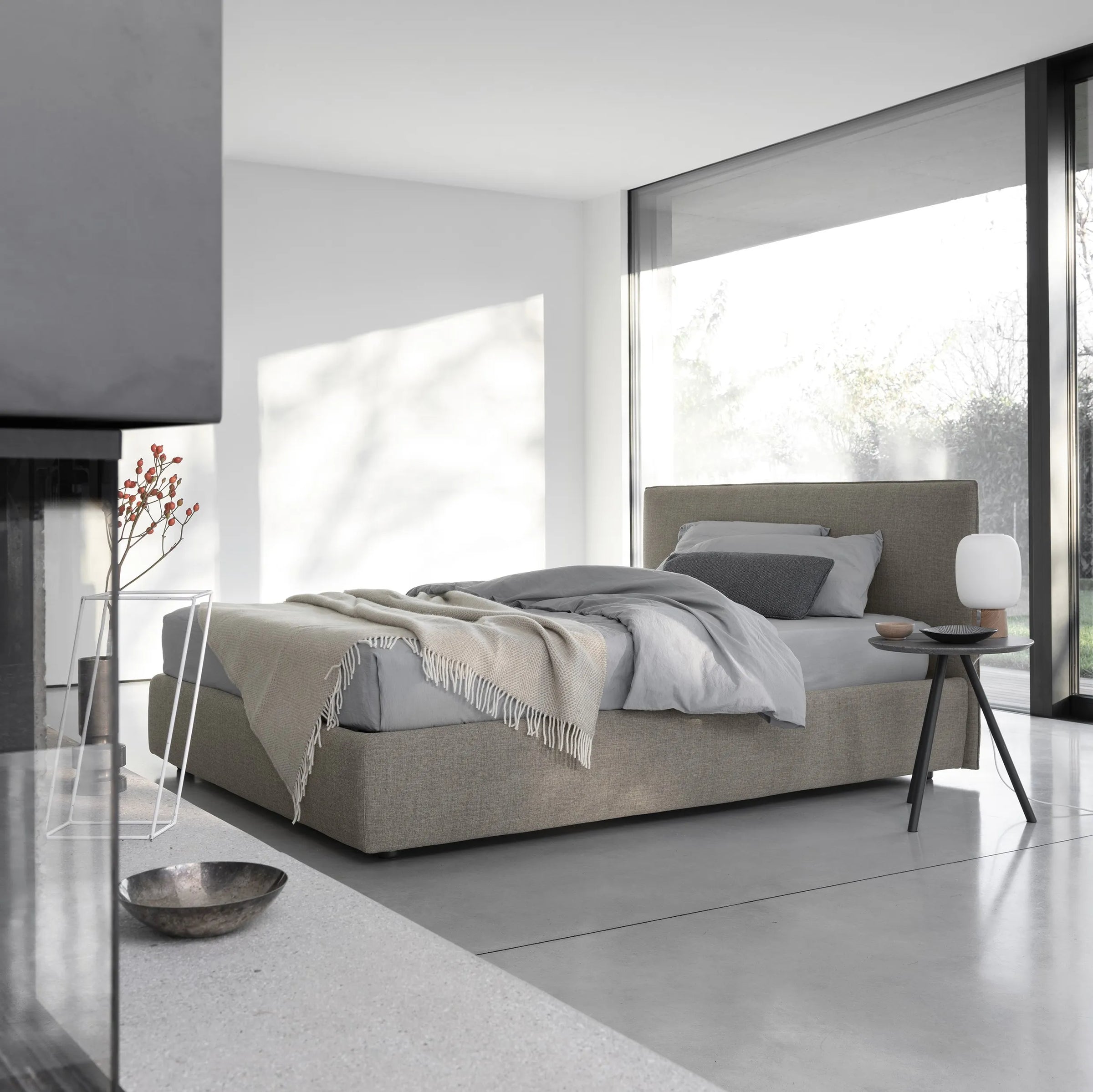 GAYA BOX SPRING BED - Simple Design - Bolzan | Milola