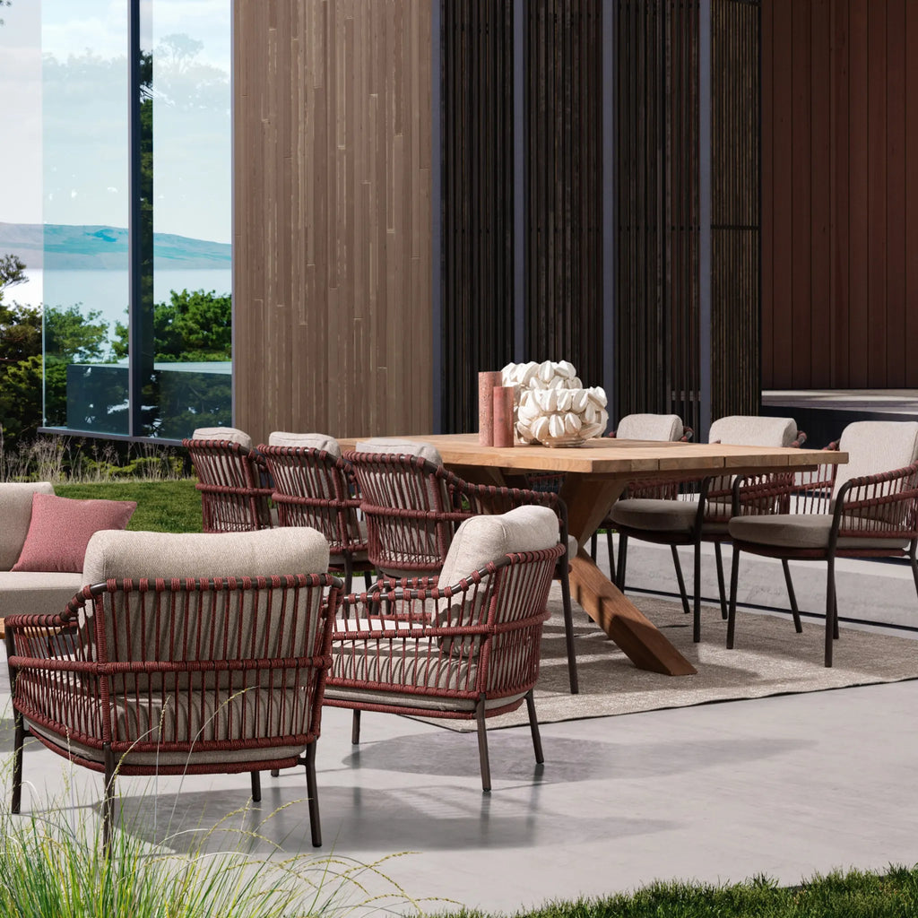 JERSEY Teak Dining Table - Bizzotto | Milola