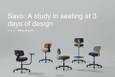 Savo: Sitzstudie bei 3 Days of Design 