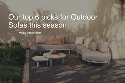 Unsere Top 6-Auswahl an Outdoor-Sofas dieser Saison 