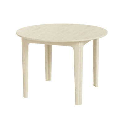 Skovby #111 Extendable Round Dining Table in Oak White Oil - Skovby | Milola