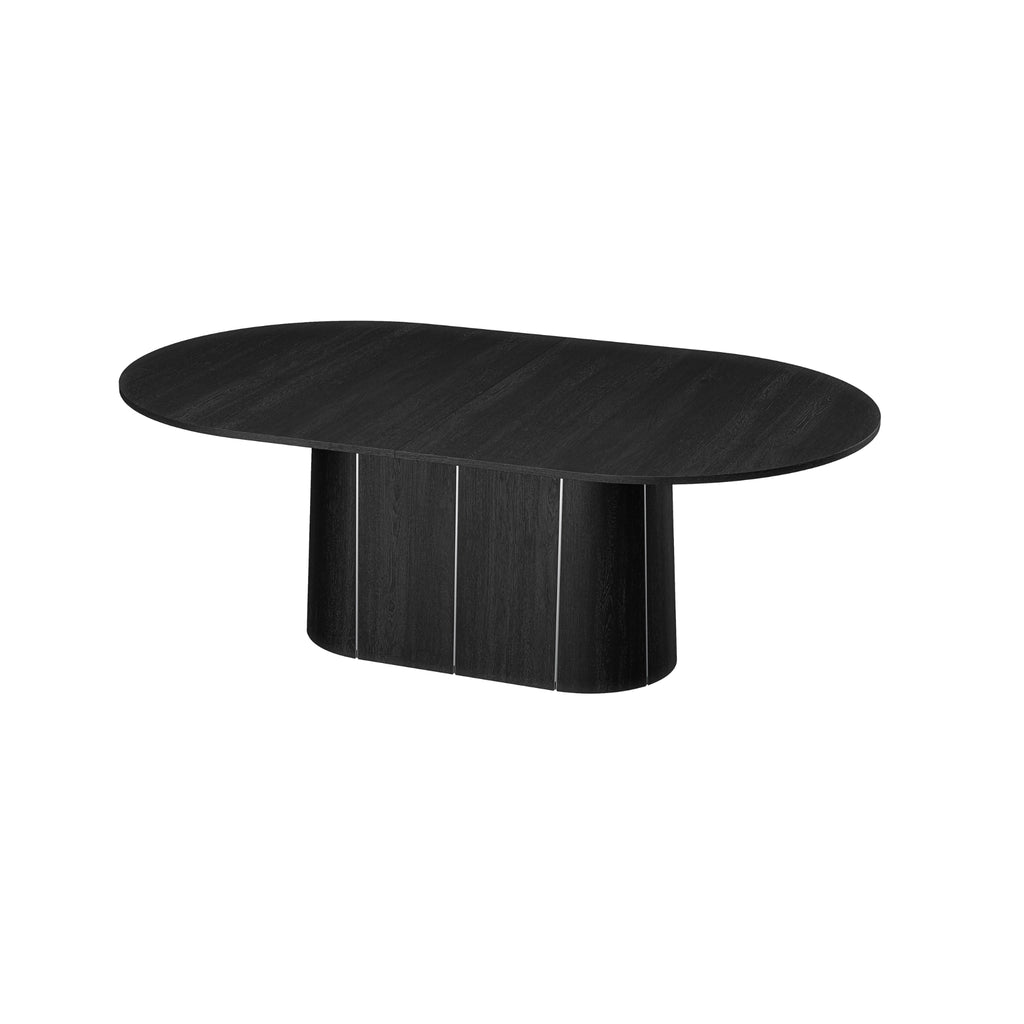 Skovby #115 Extendable Dining Table in Black Oak - Skovby | Milola