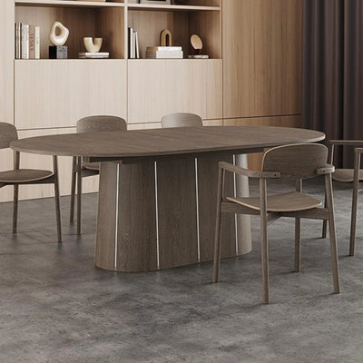 Skovby #115 Extendable Dining Table in Oak Mocca Lacquer - Skovby | Milola
