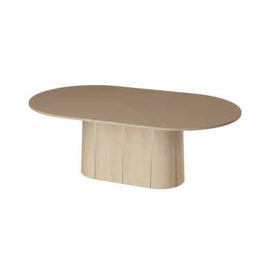 Skovby #115 Extendable Dining Table in Oak White Oil with Nutmeg Top - Skovby | Milola