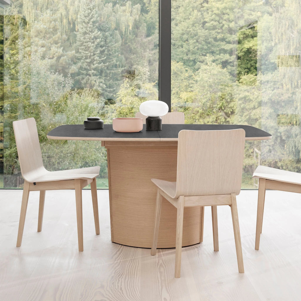 Skovby #116 Boatshaped Extendable Dining Table