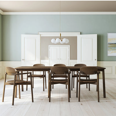 Skovby #142 / #143 Extendable Dining Table in Oak Mocca Lacquer - Skovby | Milola