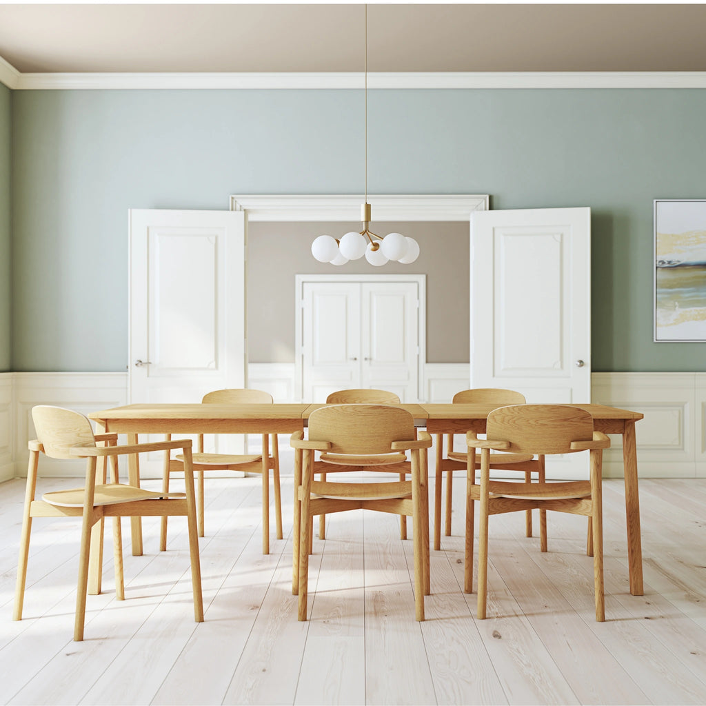 Skovby #142 / #143 Extendable Dining Table in Oak Natural Oil - Skovby | Milola