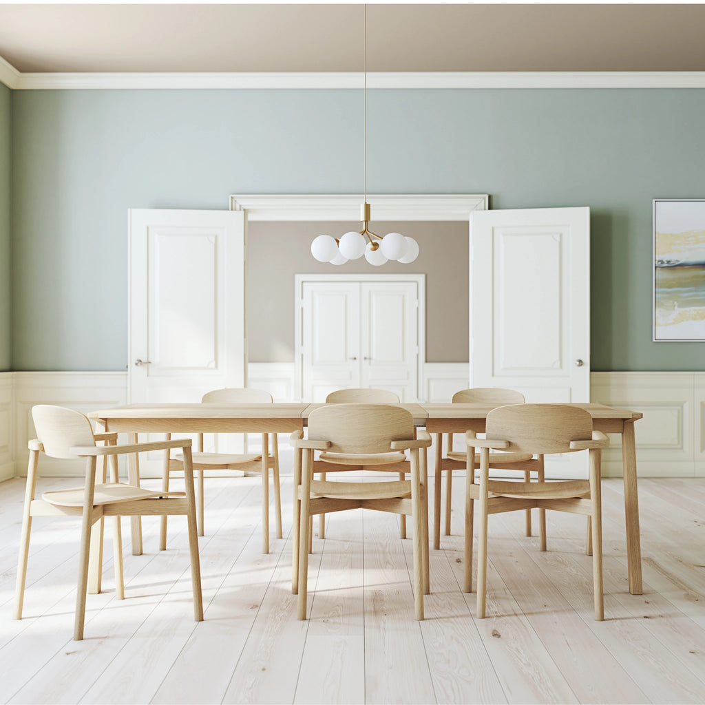 Skovby #142 / #143 Extendable Dining Table in Oak White Oil - Skovby | Milola