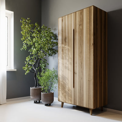 LYS - Wooden Wardrobe Bedroom - Minimalist Design | Milola