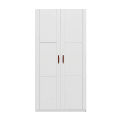 2-DOOR Wardrobes in White - Modern Furniture - Lifetime Kidsrooms | Milola