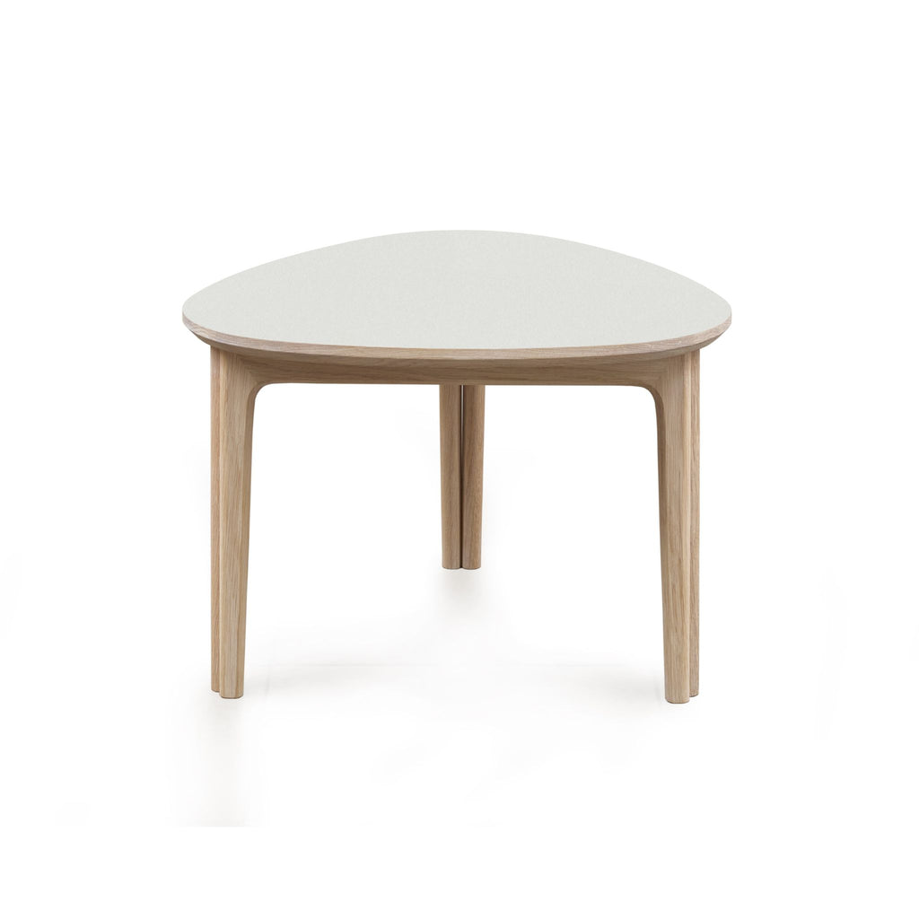 Skovby #207 Coffee Table Oak White Oil with White Top - Skovby | Milola
