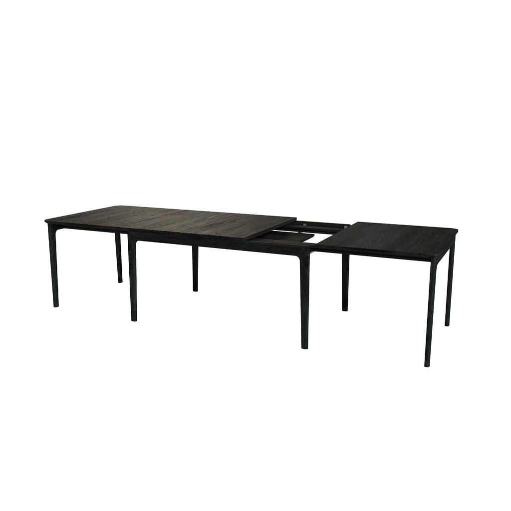 Skovby #26 Extendable Dining Table in Black Oak - Skovby | Milola